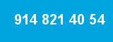 914 821 40 54 914 821 40 54